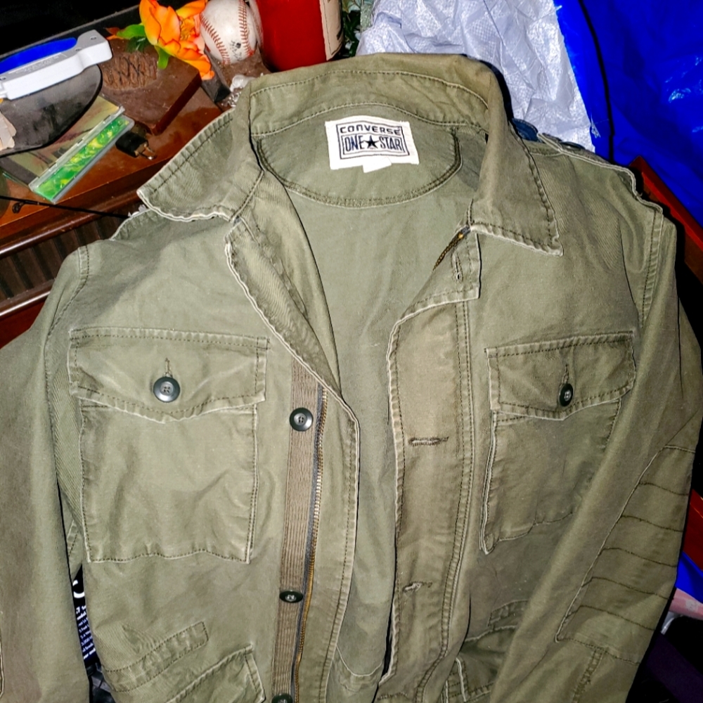 Vintage Converse military style jacket